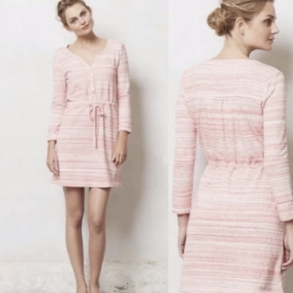 Anthropologie Saturday Sunday Striped Poppy Dress